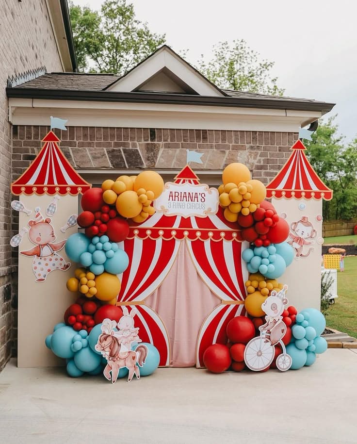 Step Right Up to Our Dazzling Circus Party!