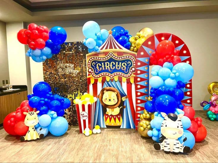 Enchanting Circus Wonderland Party Decor