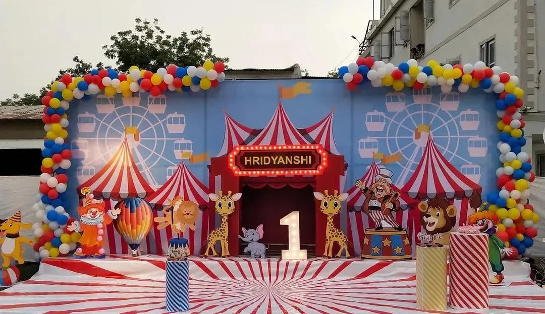 Step Into the Magic – Carnival Theme Birthday Extravaganza