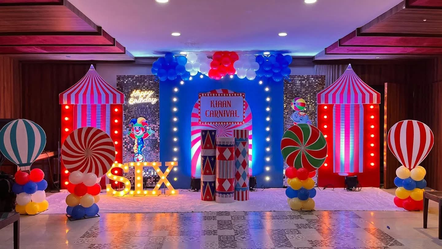 Premium Carnival Circus Theme Decoration