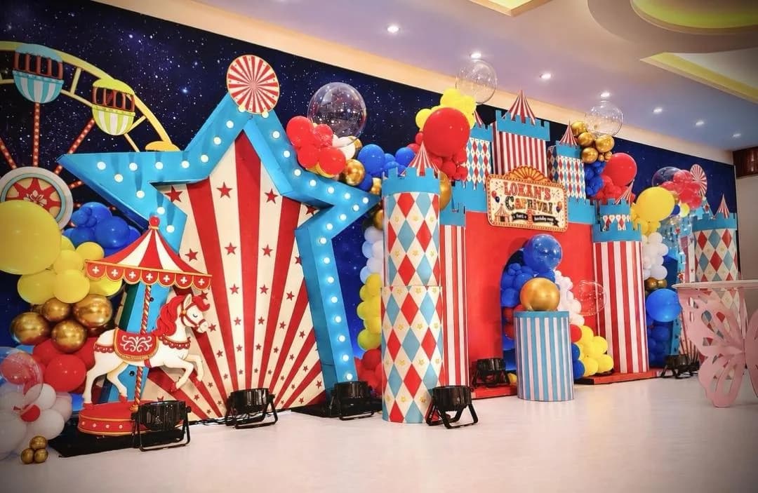 Carnival Theme Decoration – A Full‑Stage Funfair Fantasy photo 3 of 5