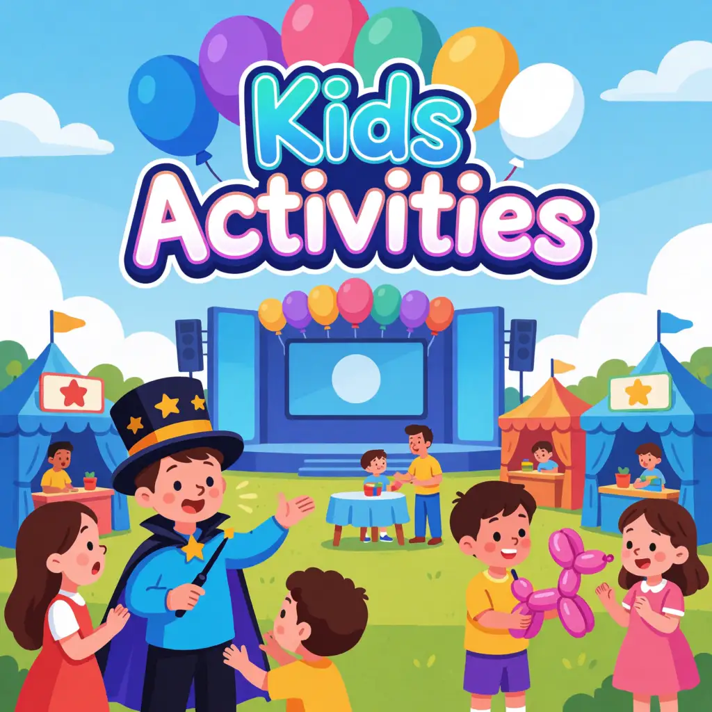 Kids party entertainment and activities